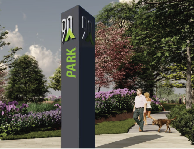 90 North District Walkable Trails and Nature